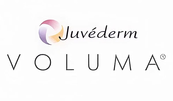 Juvéderm Voluma product logo and brand name