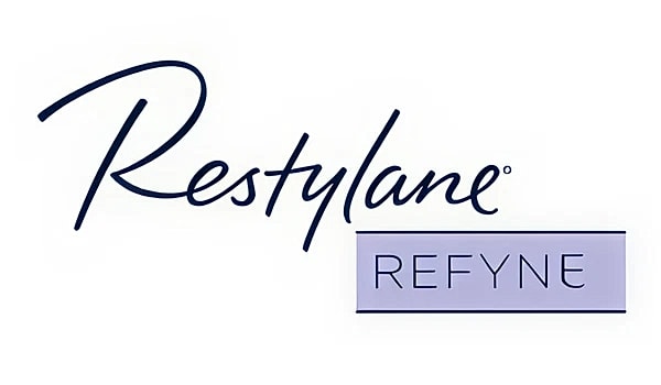 Restylane Defyne product logo design.