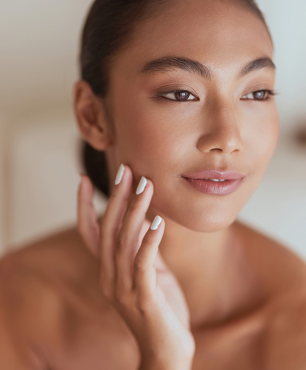 Professional man smiling in a business suit.