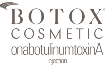 Botox Cosmetic logo and injection information